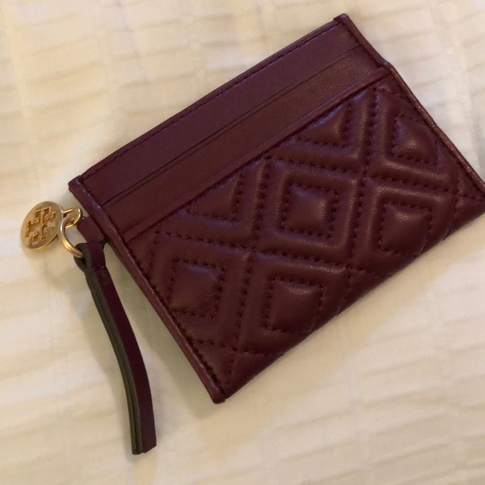 Tory Burch Fleming Slim Card Case NWOT